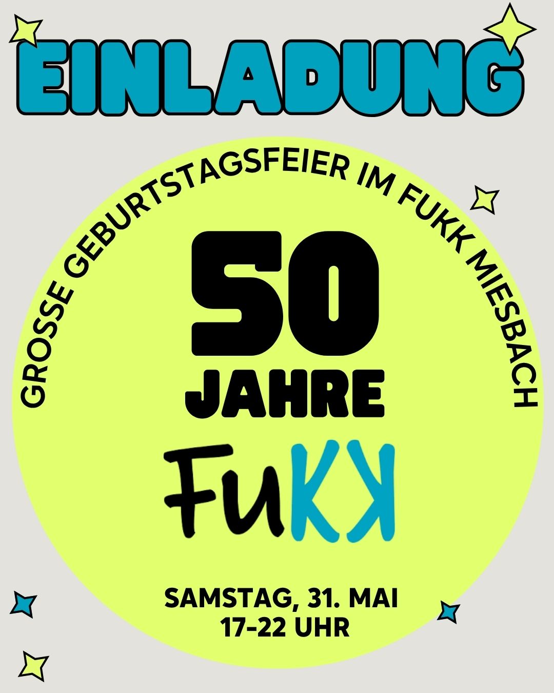 🎉Der Freizeit-  und Kulturkeller Miesbach feiert Geburtstag!